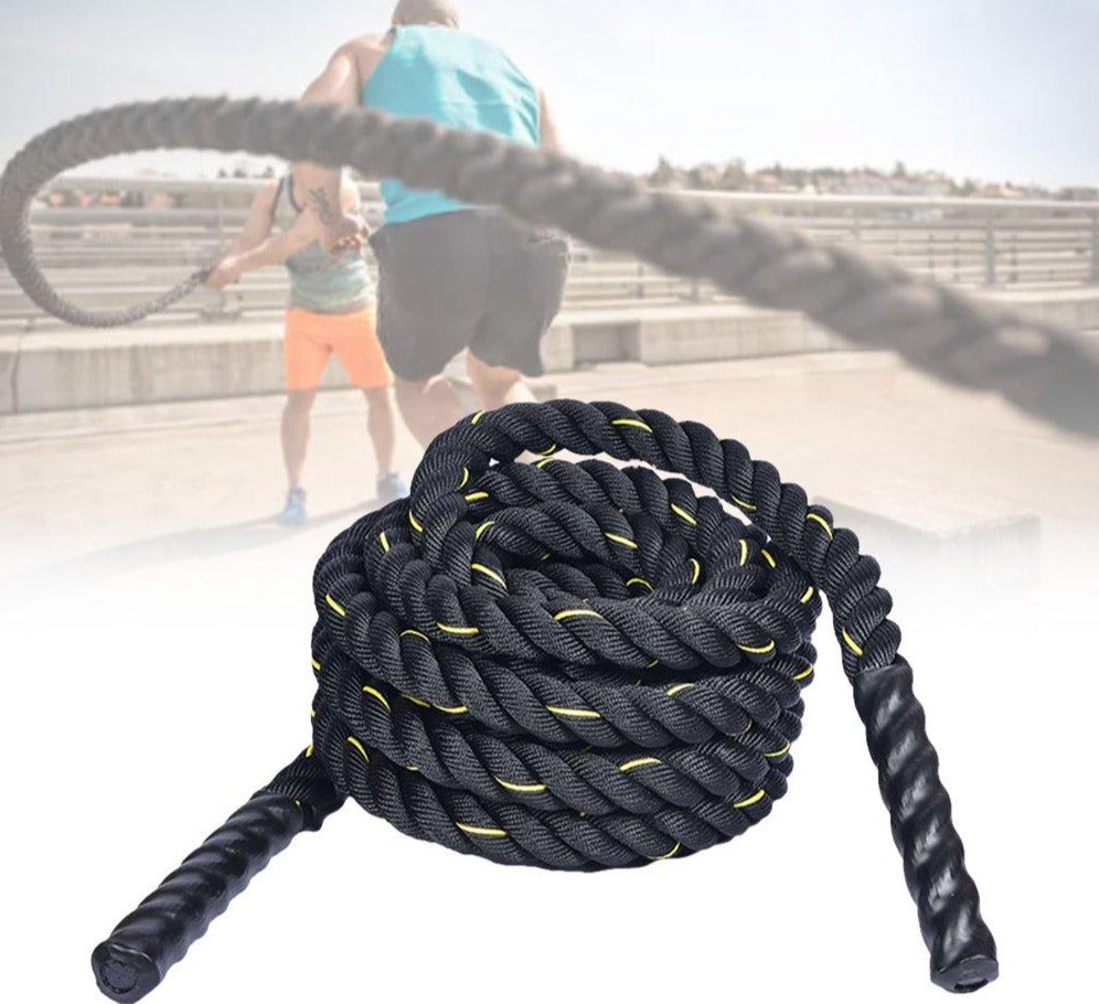 Cross fit Weighted Battle Skipping Ropes